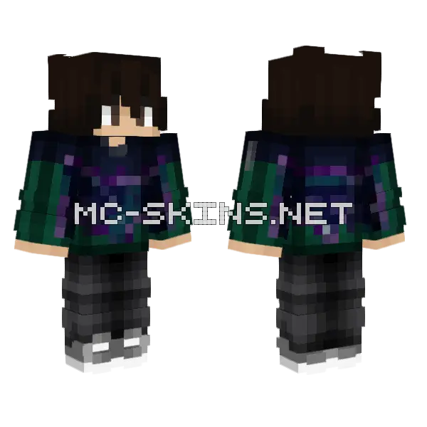 Skin For Dwayne69696 Minecraft skin, front and back