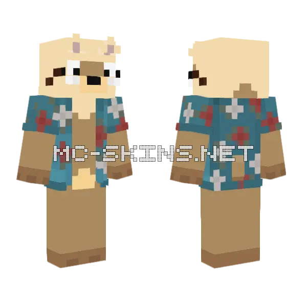 Skin For Frin 4 Minecraft skin, front and back