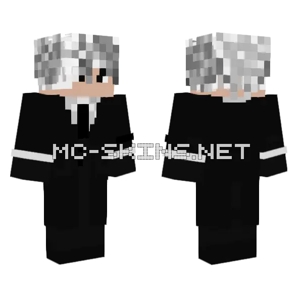 Skin Humana Kaik Minecraft skin, front and back