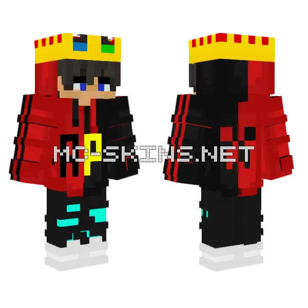 Skin Owner Ayush9j2 Minecraft skin, front and back