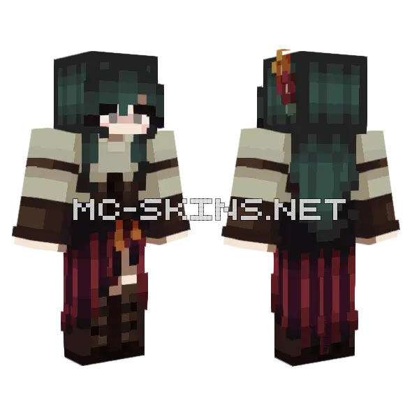 Skin Practice Minecraft skin, front and back