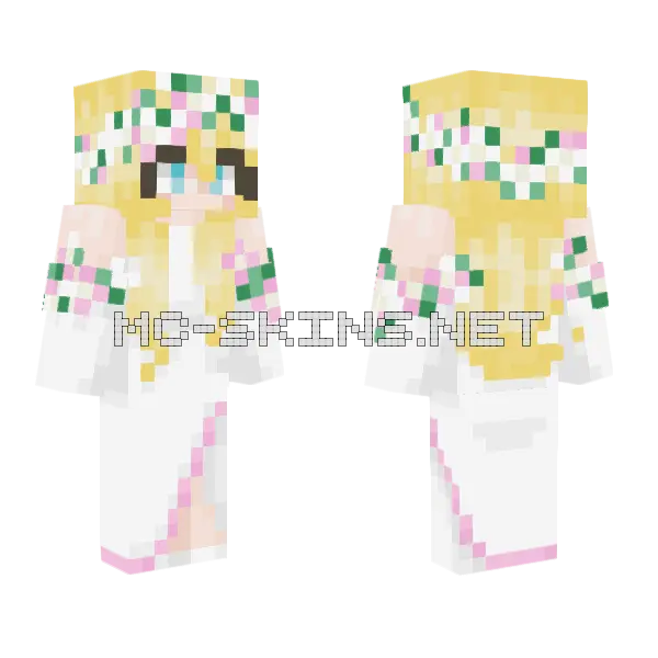 Skin Szefowej Minecraft skin, front and back