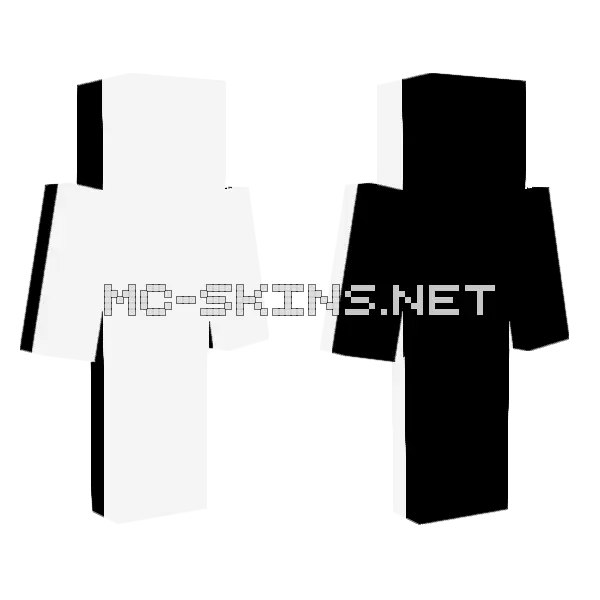 Skinop Minecraft skin, front and back