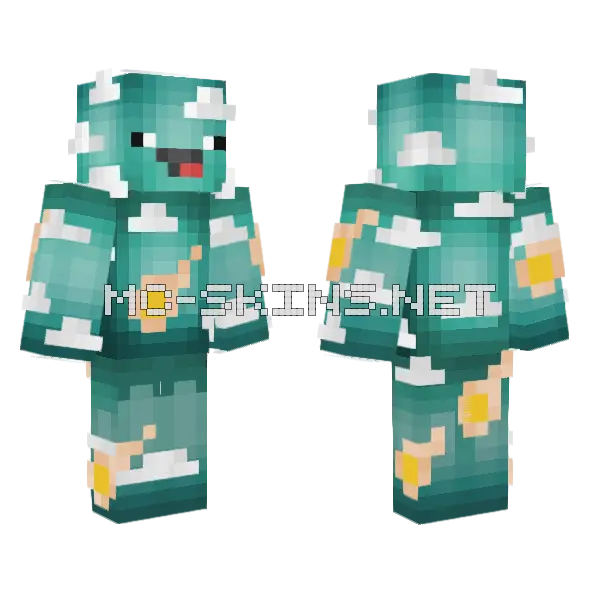 Skivis 3 Minecraft skin, front and back