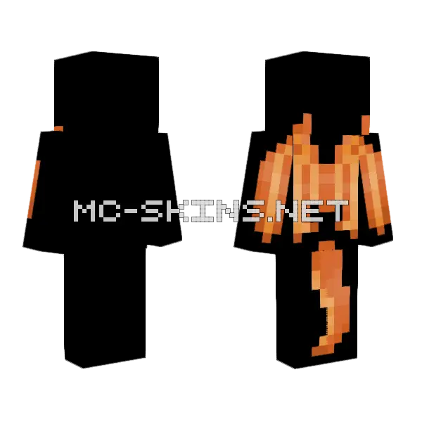 Skywing Base Minecraft skin, front and back