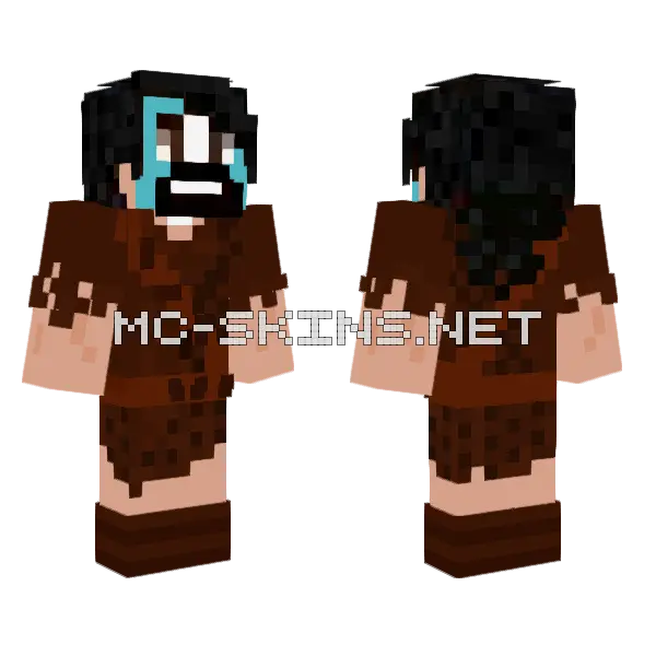 Slarock Wallace Minecraft skin, front and back