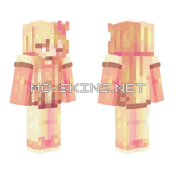 Sleeping Is A Hobby RCE Minecraft skin, front and back