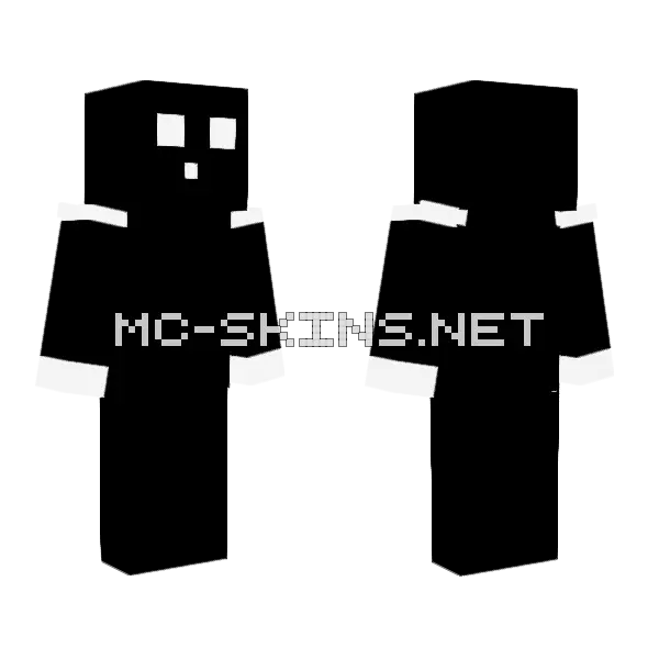 Slim 2 0 Minecraft skin, front and back