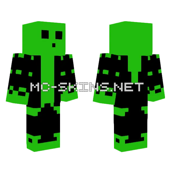 Slim Thug Minecraft skin, front and back
