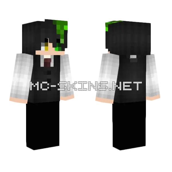 Slimitu Remake 2 0 Minecraft skin, front and back