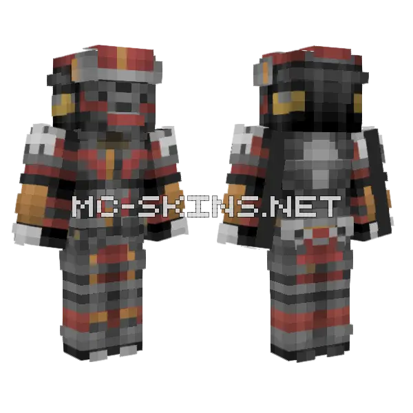 Slone Titanfall 2 Minecraft skin, front and back