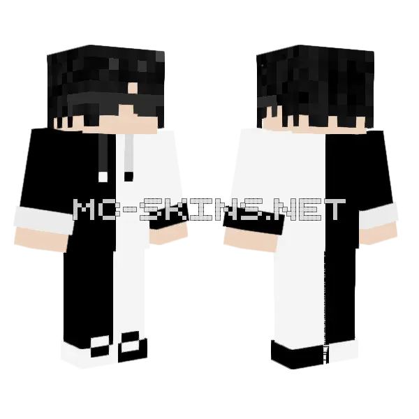 Slug Minecraft skin, front and back