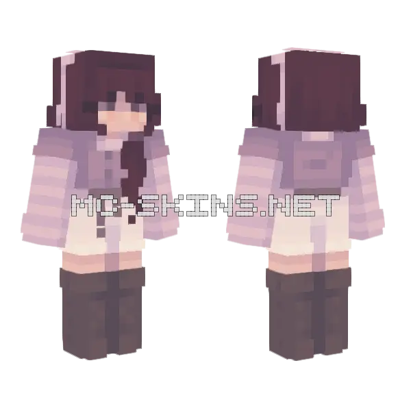Slumber Party Persona Minecraft skin, front and back