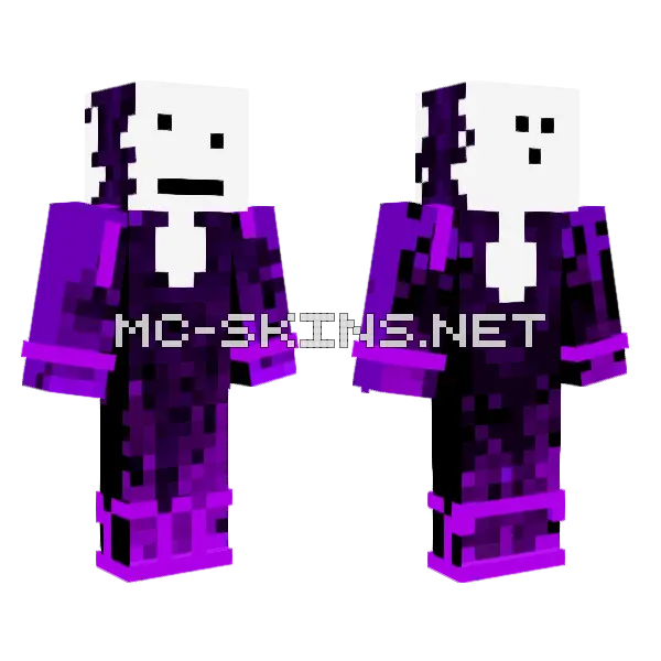 Smart Guys Minecraft skin, front and back