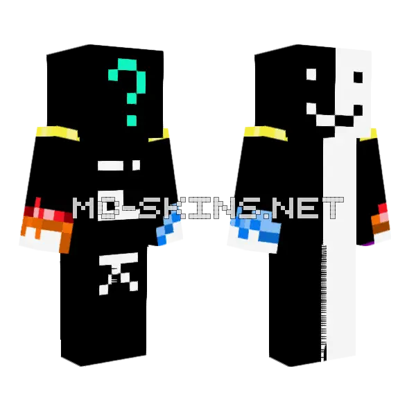 Smiley Face Skin Minecraft skin, front and back