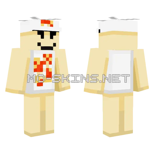 Delivery Drone Uniform, front and back