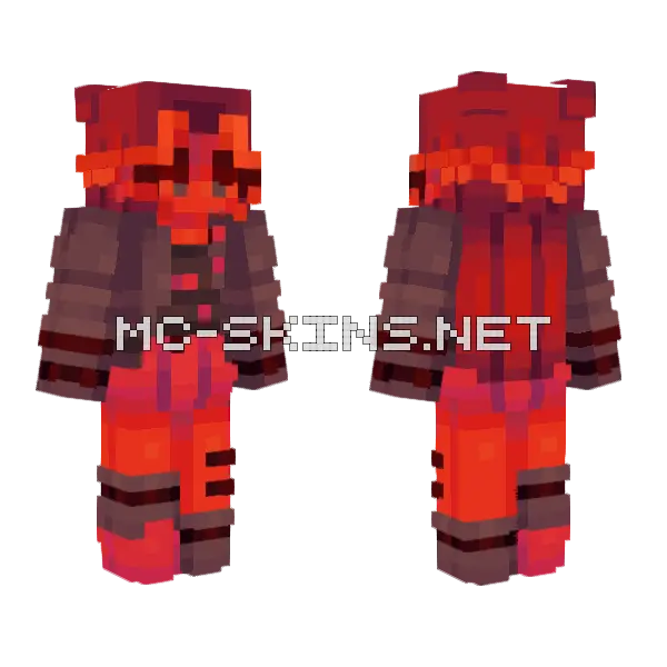 Smoke It Off Minecraft skin, front and back