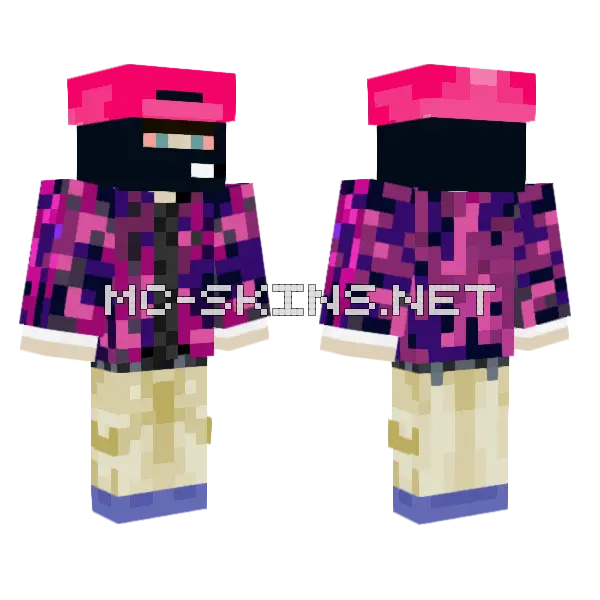 Smokedope2016 Skin Minecraft skin, front and back
