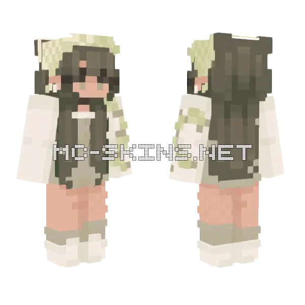 Snake Tee Minecraft skin, front and back