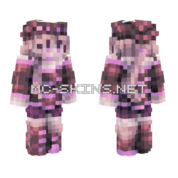 Snapped Sim Card Minecraft skin, front and back