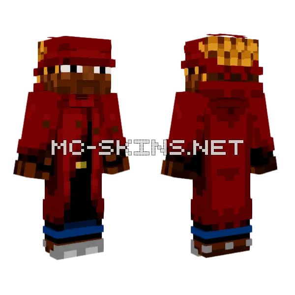 Snoop Minecraft skin, front and back