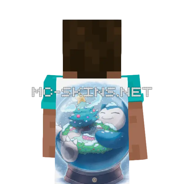 Snorlax Gigantamax cape, outside and lining