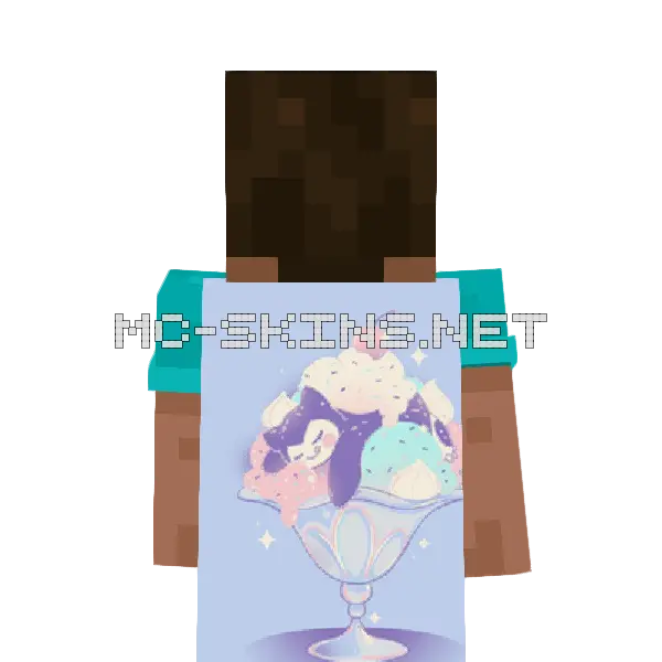 Snorlax Sleeping cape, outside and lining