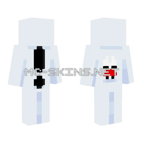 Snowman Character, front and back