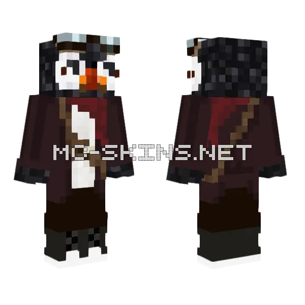 Snowman with Top Hat, front and back