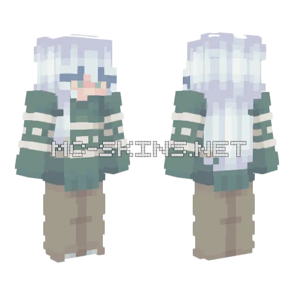 So Cold Ce Minecraft skin, front and back