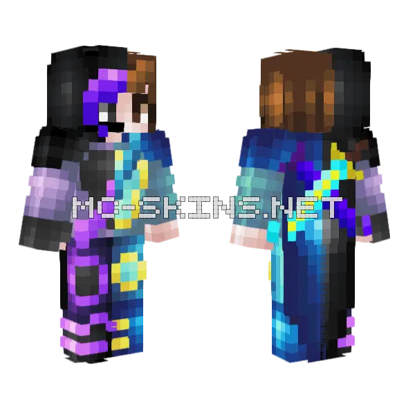 So Entry Hero Minecraft skin, front and back