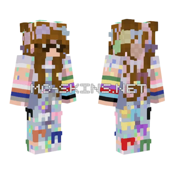 So Er What Happened To You Ce Minecraft skin, front and back