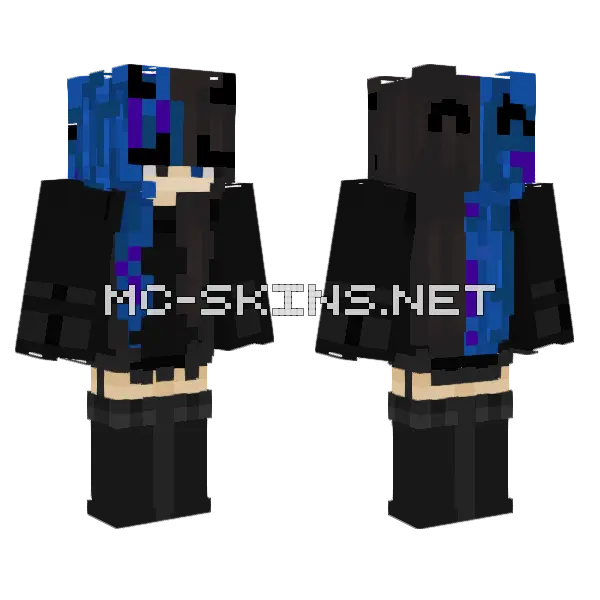 So Like This Kinda Looks Like Me Minecraft skin, front and back