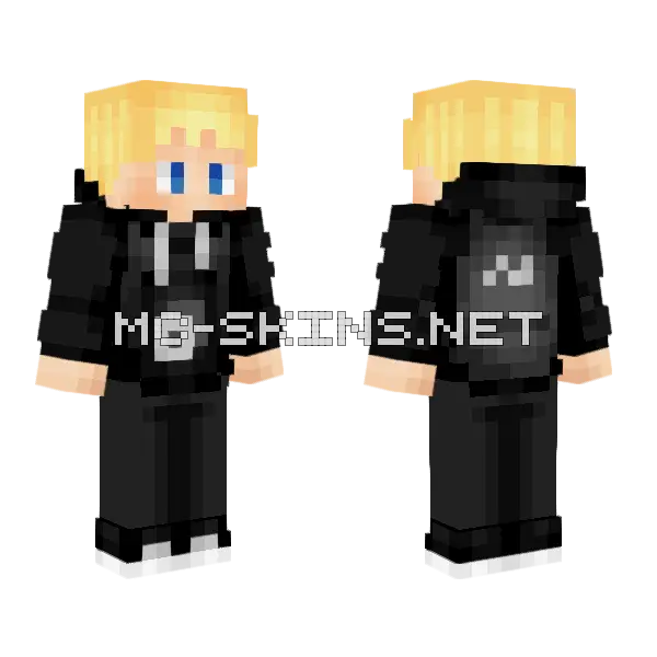 So Much Love Hoodie Minecraft skin, front and back
