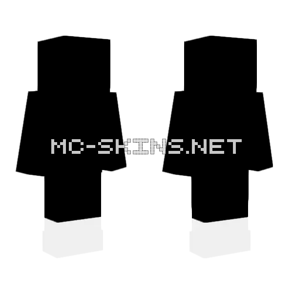 Socks I Think Ob Minecraft skin, front and back