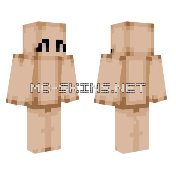 Sodaangels Skin Base Minecraft skin, front and back
