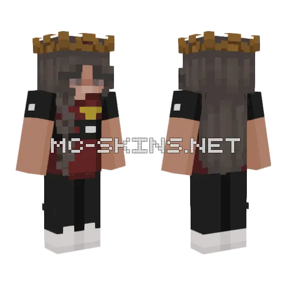 Sofi Ferrari Skin Minecraft skin, front and back