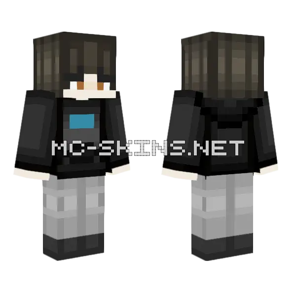 Soft Eboy Skin Minecraft skin, front and back
