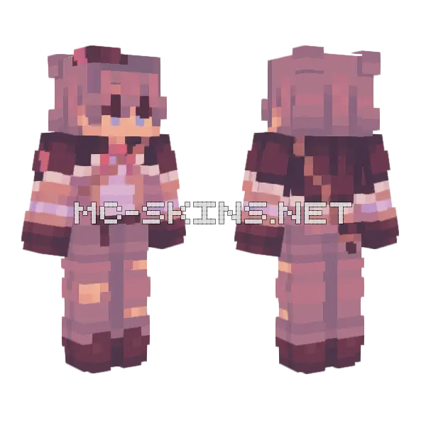 Soldier Poet King Minecraft skin, front and back