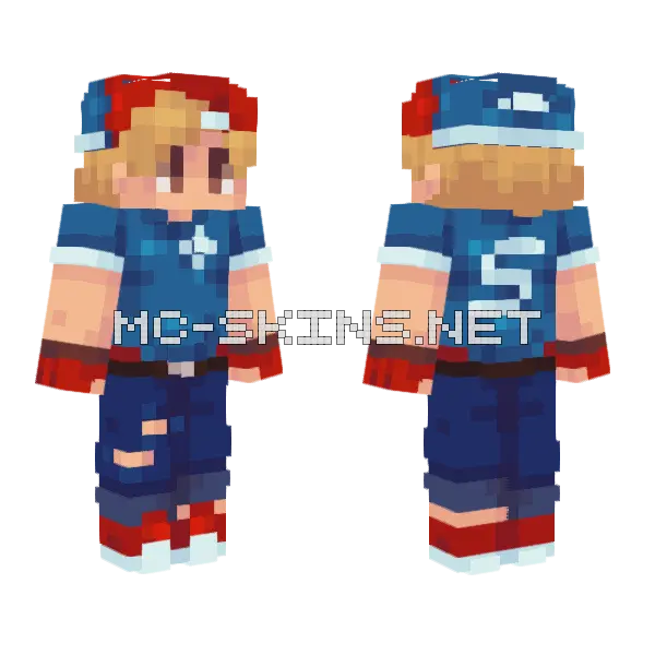 Solidarity Gaming Minecraft skin, front and back
