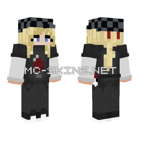 Solixel Skin Minecraft skin, front and back