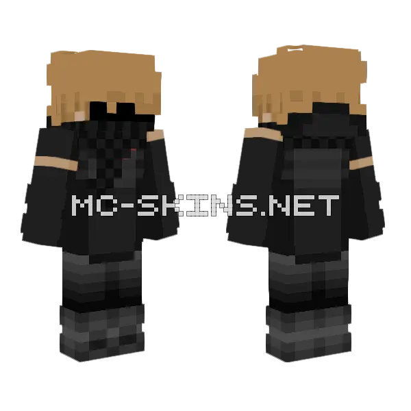 Some Form Of Dusk Minecraft skin, front and back