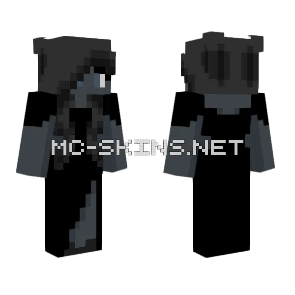 Sometimes She Bites Minecraft skin, front and back