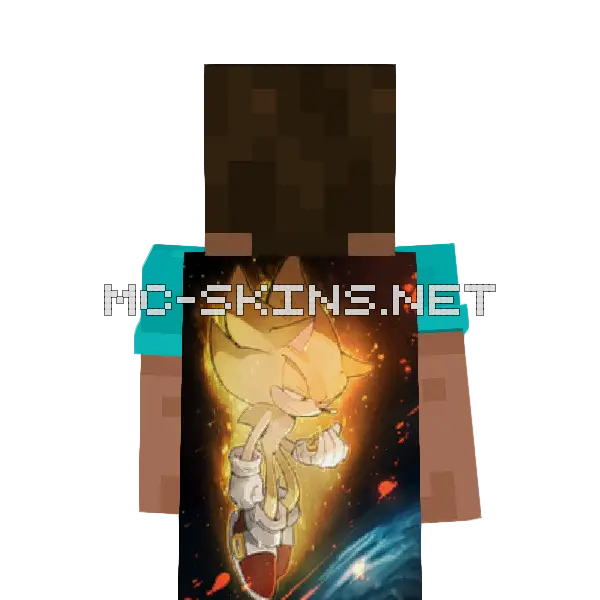 Sonic cape, outside and lining