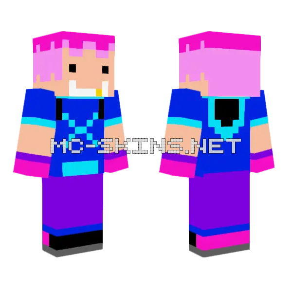 Sonic Exe D Sides Alt Minecraft skin, front and back