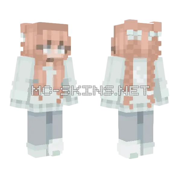Sophia Arce Minecraft skin, front and back