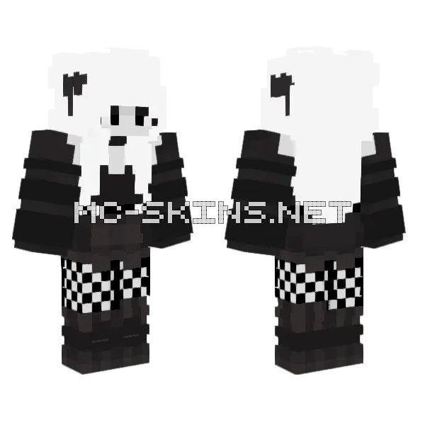 Sophia Edison Minecraft skin, front and back