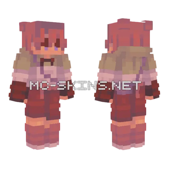 Sound Of Destiny Minecraft skin, front and back