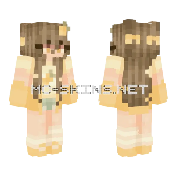 Sour Kisses Minecraft skin, front and back