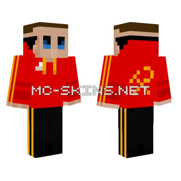 Soviet Tracksuit, front and back